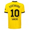 Borussia Dortmund Jadon Sancho #10 Hjemmedrakt 2023-24 Kortermet